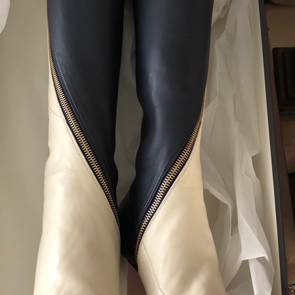 Gucci Agon Leather Platform Knee Boots size 6 - Picture 6 of 6